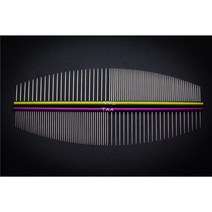 택포 TAA 콤 애견미용 강아지미용 빗 페이스콤 반달콤, 16cm, 둥글이, 그린