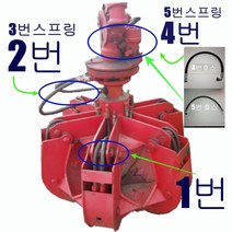 집게차 호스 7 종 류 유압호스 바가지 로터 고압호스 손가락호스, 1번호스, 1개