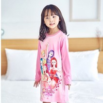 토토와모모 균일특가 시크릿쥬쥬 여아 유아 실내복 원피스 쥬쥬루나 피치기모