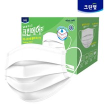 크린랲 크린에어 3중구조 MB필터 국산 일회용마스크 50매(1BOX) 여름 1회용 비말차단.덴탈.KF80.94.보건 국내산 크린랩, 50매입, 1box