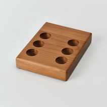 원목인주꽂이 부동산 공인중개사 원목 도장꽂이O1EA