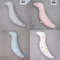 다리 무릎베개 임산부 베개 수면 쿠션 사이드 플라이 무릎 침대 위 롱 쿠션 꿀잠 수면, A.그레이 도트