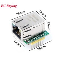 아두이노키트 프로그래밍 전자 아두이노 모듈 부품 usr-es1 w5500 spi-lan 이더넷 네트워크 모듈 tcp ip 51 stm32 인터페이스 arduino rc5 5v, w5500 모듈