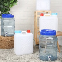 생수통 대형물통 말통 10L 20L 수도꼭지물통, 육각생수통