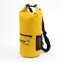 트래블 워터 방수백(10L) (옐로우) 워터파크백팩, 상세 참조, 상세 참조