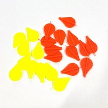 실리콘 찌돋보기 물방울 10개 1세트 BB-3040, 형관그린, 소