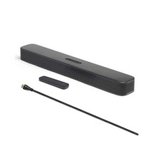 JBL 정품 Bar 2.0 올인원(MK2): 컴팩트 채널 사운드바 블랙 245635, Soundbar + 8K HDMI Cable