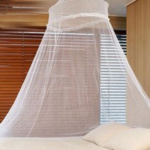 침대 캐노피용 촘촘한 원형 모기장 침대모기장 침대용, 원형 캐노피공주모기장