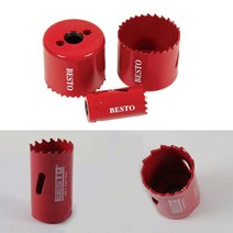 홀 커터 홀소 바이메탈 일반 33mm 구멍가공 베스토 온라인철물점 DIY 인테리어철물 _ 22092786EA, 쿠팡 4번샵 본상품선택