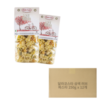 달라코스타 삼색 러브 파스타 250g x 12개