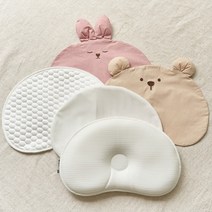 [하이주] [헬로]코코베개 에어매쉬 신생아두상교정 아기베게 태열베개 커버선택, 베개커버선택:기본커버+순면커버(리틀베베)