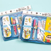 유아 남아 짱구 문구세트 초등학생 준비물 웰컴키트 학원 고학년 유치원 선물세트 초1