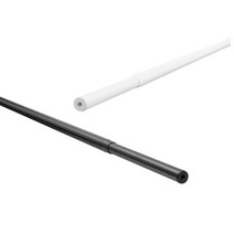 이케아 RACKA 레카 커튼 봉 70cm-120cm 길이 조절가능, 블랙