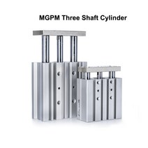 엔진 크레인 3 축 실린더 공압 가이드 에어 복동 MGPM 보어 12/16/20/.../100mm 스트로크 10/20/25/.../300mm, 30 MGPM20-30Z