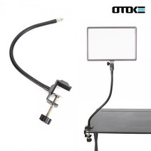룩스패드43H 63H 22H K22H 호환 플렉시블 자바라 스탠드 테이블 거치대, AC-C1, 1개