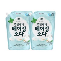 퐁퐁 베이킹소다 주방세제 리필, 1.2L, 2개