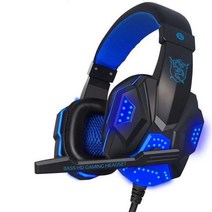 휴대용 헤드폰 이어폰 게임용 PS4 Xbox One Nintend Switch PC 마이크 r30 유선1304436 L3, 03 blue1304436 L3