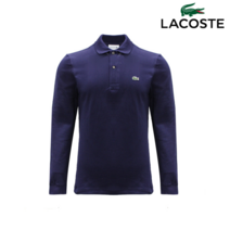 라코스테 LACOSTE 남성 클래식핏 긴팔 피케 카라 티셔츠 L1312_NV
