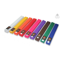 태권도 합기도 특공무술 색깔띠 파랑 녹색 노랑 갈색 흰띠 빨강 주황 핑크 보라, 핑크(Pink) 180cm