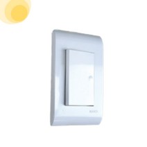 1구 벽스위치 매입 텀블러 화이트 조명 매립스위치