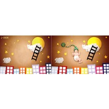 신생아 본아트 50일 100일셀프촬영 스튜디오 아기 사진 배경지, 상세페이지 참조, 상세페이지 참조, I1타입