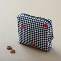 1300K 정사각 생리대파우치 만들기 중형 매직파우치 추천, 단품