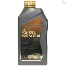 에스오일 세븐골드 SOIL 7 Gold C2/C3 5W30 1L 합성 가솔린 디젤 DPF 휘발유 경유 LPG 엔진오일, 1통, S-OIL 7 Gold 5W-30 1L