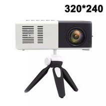 Salange J9Pro 미니 프로젝터 LED 홈 미디어 플레이어 오디오 휴대용 Pectors 480x360 픽셀 지원 1080P HDMI USB 비디오 비머, J9BK add tripod_EU 플러그
