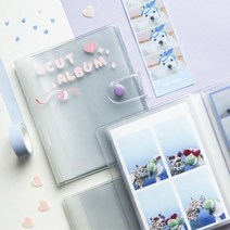 미니 포켓식앨범 정리첩 사진 네컷앨범 멀티, 03 바이올렛