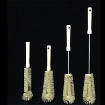 통솔 정수기 물통 용기 세척 전용솔 좁은 구멍 청소 세척, 1개, 실버 50cm 브러쉬 2포