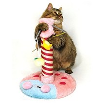 냥이 스크래쳐겸 장난감 고양이캣타워만들기 고양이, 색상:기본, 단품