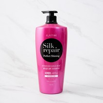[메가마트]LG 엘라스틴 실크리페어 퍼펙트 샤이닝 샴푸 1200ml, 1개