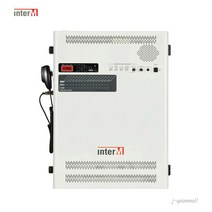 인터엠 IVA-120 소방 비상 방송앰프 120W 상가 학교 오피스텔(밧데리 2개포함)