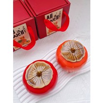 캔들워머 양초난로 크리스마스 캔들리스 센터피스 향피우기 여의감 디퓨저 감 캔들 선물 생일, 02 좋은 감이 짝을 이루다+선물세트, 07 별빛바다（오렌지감）