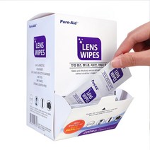 퓨어에이드 항균 렌즈 와잎스 디스펜서 200p, 1개