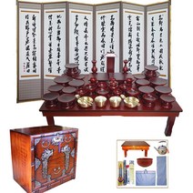 제기세트 베스트 패키지, 16_명품 복47p+고급오동+6폭복자+4.5캡상, 1개
