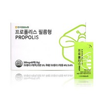 한국양봉농협 국내산 수용성 무알콜 프로폴리스 필름형 영양제, 6g, 1개