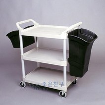 [디어제스트]_러버메이드 카트 전용 쓰레기통 서빙 다용도핸드 운반 운반용★★★★★, ▦▦▦이 상품으로 구매할래요