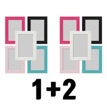 이케아 FISKBO 피스크보 액자 10x15cm 1+2 행사, 핑크