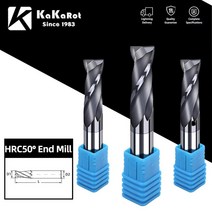 HRC50 카바이드 말단 절삭기 1 2 3 4 5 6 8 10 12mm 2 플루트 밀링 커터 커팅 아이언 커터 CNC 가공 CNC 엔드밀 밀링 커터, 10 D4XD4X50