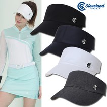 [클리브랜드골프] 시그니처 와펜로고 여성 골프 고높은 썬바이저썬캡골프모자골프용품_CGKWCP1006, CGKWCP006 M그레이