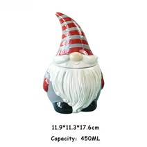 북유럽 산타 클로스 접시 커트레이 티팟 설 크리스마스 음식 트레이, 7.G