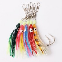 포토리아 대구바늘 대구채비 대구지깅채비, 레드, 1개