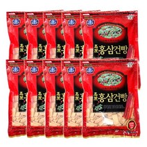 바른팜스 금산 홍삼건빵(400g) x 10봉 옛날 과자, 400g