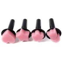 아이놀이 도장 물감놀이 스펀지도장 4p세트