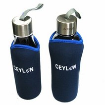 실론티 녹차물병 650ml 스텐 필터 거름망 텀블러 물통, 단품