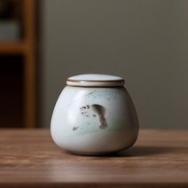 강아지 고양이 장례식 강아지고양이 장식적인 고양이장례식 소동물장례 인간의 물그릇 오동나무관, 1-1개