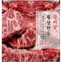 명품 횡성 한우 1등급 갈비살 300g (냉장 스킨포장), 1개