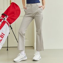 핀턱 세미일자 부츠컷 골프바지