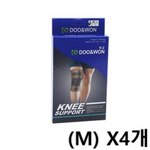 두원셀텍 무릎보호대 무릎아대 무릎밴드 M K-2 X4개, 해당 상품 선택하기